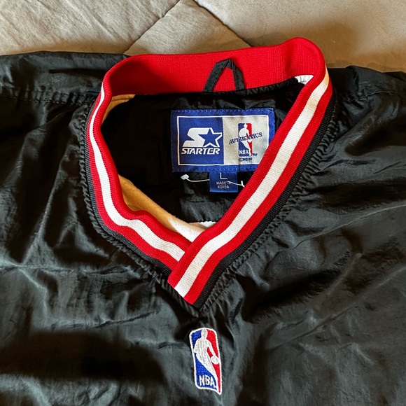 Chicago Bulls NBA Starter Pull Over Basketball - Picture 3 of 7